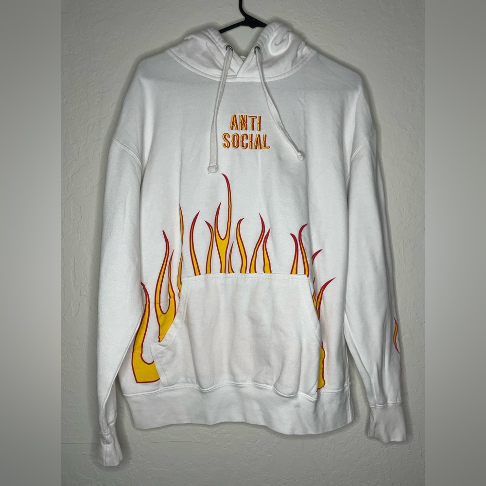 Anti Social Fire Hoodie